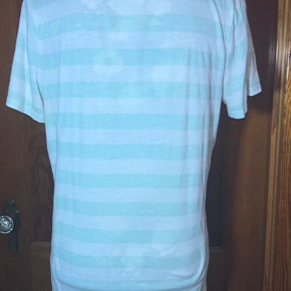 Victoria Secret - PINK - teal & white striped - Medium - Picture 2 of 3